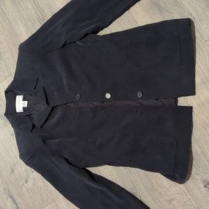 LAST CHANCE Evan Picone Silk Minimalist Button Down Blazer